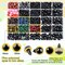 1100PCS Safety Eyes and Noses, Amigurumi Safety Eyes for Crocheting, Colorful Doll Crochet Eyes with Washers for Plush Animal, Crochet Toy, Stuffed Doll and Teddy Bear (Various Sizes)